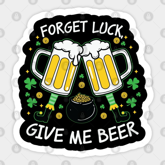 Lucky Vibes: Celebrate St. Patrick’s Day in Style Sticker by Steve